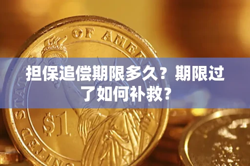 济南担保追偿期限多久？期限过了如何补救？