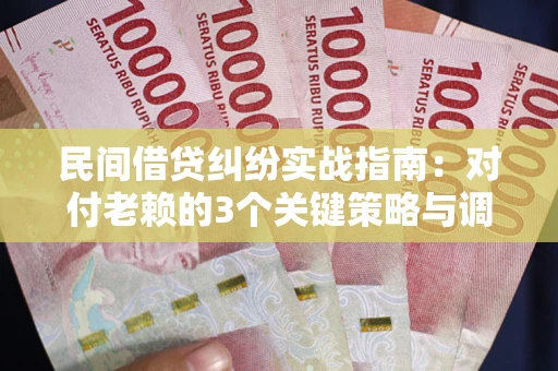 济南民间借贷纠纷实战指南：对付老赖的3个关键策略与调解盲区解析