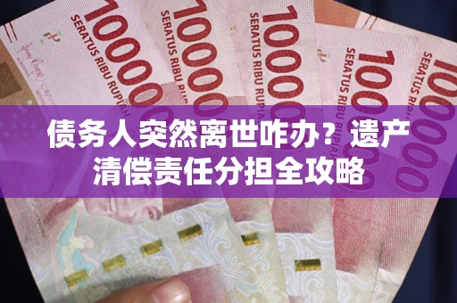 济南债务人突然离世咋办？遗产清偿责任分担全攻略