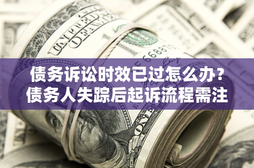济南债务诉讼时效已过怎么办？债务人失踪后起诉流程需注意什么？
