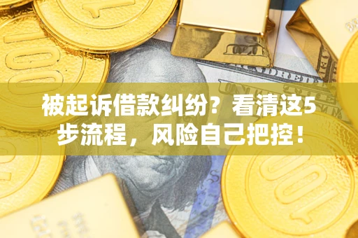 济南被起诉借款纠纷？看清这5步流程，风险自己把控！