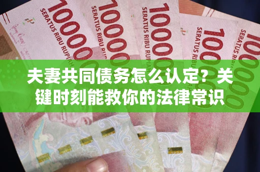 济南夫妻共同债务怎么认定？关键时刻能救你的法律常识